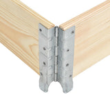 Collare per Pallet 50x100 cm in Legno Massello di Pino