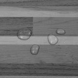 Listoni Pavimento PVC 5,02 m 2 mm Autoadesivi Grigio a Strisce
