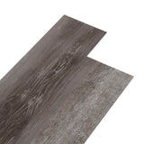 Listoni Pavimento PVC 5,02 m 2 mm Autoadesivi Legno a Strisce