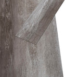 Listoni Pavimento PVC 5,02 m 2 mm Autoadesivi Legno a Strisce