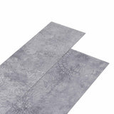 Tavole per Pavimenti 18 pcs Grigio 5,26 m PVC