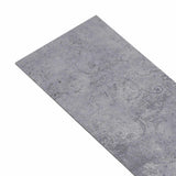 Tavole per Pavimenti 18 pcs Grigio 5,26 m PVC