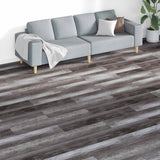 Tavole per Pavimenti 18 pcs Marrone 5,26 m PVC