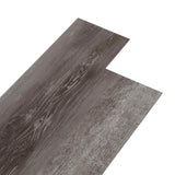 Tavole per Pavimenti 18 pcs Marrone 5,26 m PVC