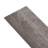 Tavole per Pavimenti 18 pcs Marrone 5,26 m PVC