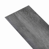 Listello per Pavimentazione Autoadesivo 32 pcs Grigio lucido