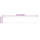 Listello per Pavimentazione Autoadesivo 32 pcs Grigio lucido