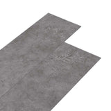 Tavole per Pavimenti 36 pcs Grigio Cemento 5,02 m PVC