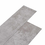 Tavole per Pavimenti 36 pcs Grigio Terra 5,02 m PVC