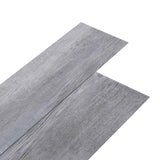 Tavole per Pavimenti 5,02 m 36 pcs PVC Legno grigio opaco