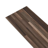Tavole per Pavimenti 5,02 m 36 pcs PVC Marrone a righe