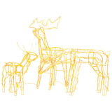 Decorazioni di Natale a Forma di Renne 3 pz 229 LED