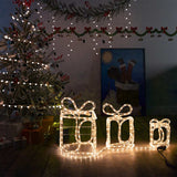 Decorazione Natale Scatole Regalo con 180 LED Interni Esterni