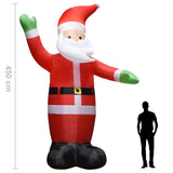 Babbo Natale Gonfiabile Decorazione con LED IP44 4,5 m