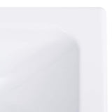 Lavabo 400x220x90 mm in SMC Bianco