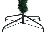 Albero di Natale con Supporto Verde 150 cm in Fibra Ottica