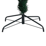 Albero di Natale con Supporto Verde 240 cm in Fibra Ottica