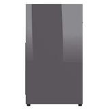 Mobile da Bagno Grigio Lucido 60x33x61 cm in Legno truciolato