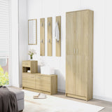 Armadio Corridoio Rovere Sonoma 55x25x189 cm Legno truciolato