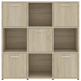 Libreria Rovere Sonoma 90x30x90 cm in Legno truciolato