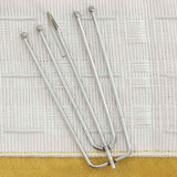 Tende Oscuranti con Ganci Effetto Lino 2 pz Gialle 140x175 cm