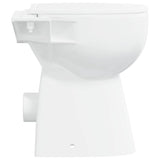WC Senza Brida 7 cm Altezza Extra Chiusura Rallentata Ceramica Bianca