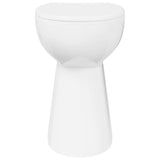 WC Senza Brida 7 cm Altezza Extra Chiusura Rallentata Ceramica Bianca
