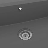 Lavello da cucina Grigio 79 x 50 x 31 cm Granito
