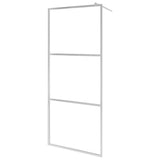 Parete per Doccia Walk-in in Vetro Smerigliato ESG 80x195 cm