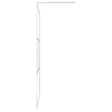 Parete per Doccia Walk-in in Vetro ESG Design Pietra 90x195 cm