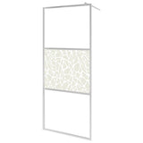 Parete per Doccia Walk-in in Vetro ESG Design Pietra 115x195 cm