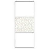 Parete per Doccia Walk-in in Vetro ESG Design Pietra 115x195 cm