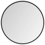 Specchio da Parete Nero 60 cm