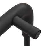 Supporto Pieghevole per Chitarra con 5 Sezioni Nero 74x41x66 cm