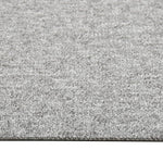 Quadrotte di Moquette 20 pz 5 m 50x50 cm Grigio Chiaro