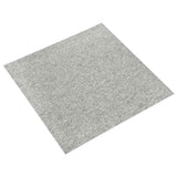 Tappeto 20 pcs Grigio chiaro 50 x 50 cm 100% Polipropilene