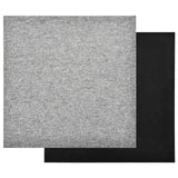 Tappeto 20 pcs Grigio chiaro 50 x 50 cm 100% Polipropilene