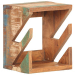 Supporto Skateboard da Parete 25x20x30 cm in Legno di Recupero
