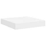 Scaffali a Parete 4 pz Bianchi 23x23,5x3,8 cm in MDF