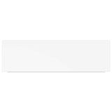 Scaffale a Parete Bianco 80x23,5x3,8 cm in MDF