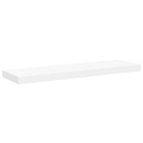 Scaffali a Parete 4 pz Bianchi 80x23,5x3,8 cm in MDF