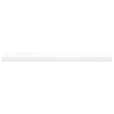 Scaffale a Parete Bianco 90x23,5x3,8 cm in MDF