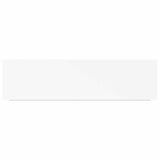 Scaffale a Parete Bianco 90x23,5x3,8 cm in MDF