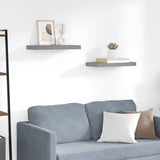 Scaffale a Parete Grigio 50x23x3,8 cm in MDF