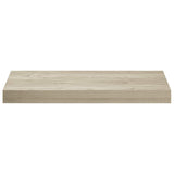 Scaffali a Parete 2 pz Rovere 50x23x3,8 cm in MDF