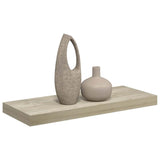 Scaffale a Parete Rovere 60x23,5x3,8 cm in MDF