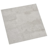 Listoni Pavimenti Autoadesivi 55 pz in PVC 5,11m Grigio Chiaro