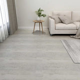 Listoni Pavimenti Autoadesivi 55 pz in PVC 5,11m Grigio Chiaro