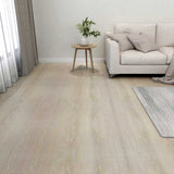 Tavole per Pavimenti 55 pcs Beige 5,11 m PVC