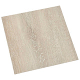 Tavole per Pavimenti 55 pcs Beige 5,11 m PVC